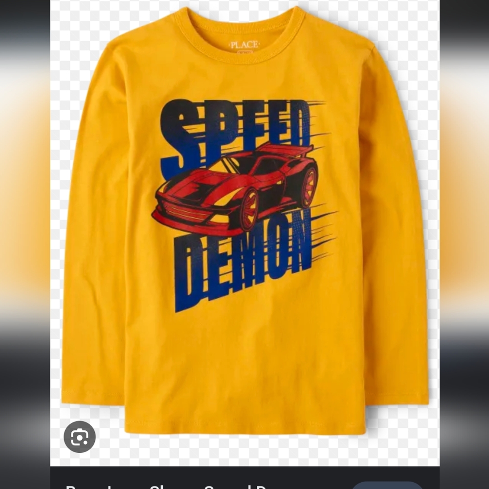 3/$25 Boys Speed Demon Graphic Tee - Golden Egg